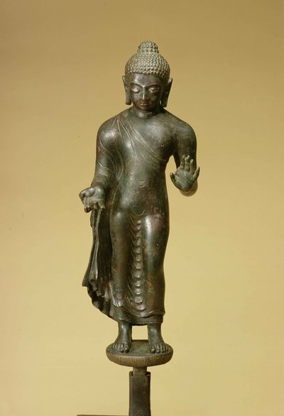 Buddha, Gupta, Phopnar von Indian School