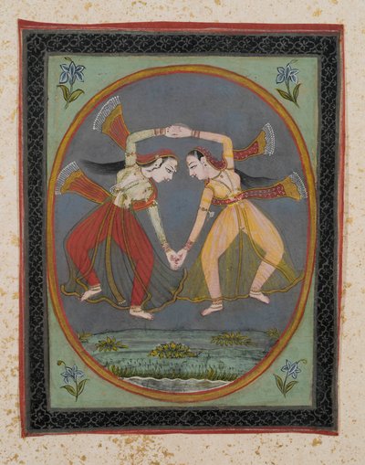 Tanzende Mädchen von Indian School