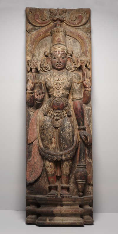 Festfigur: Vishnu von Indian School