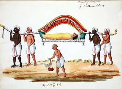 Trauerprozession von Indian School