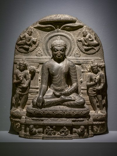 Maravijaya Buddha. Nordindien, Bihar von Indian School