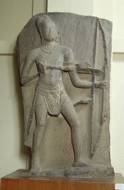 Rama, Kanchipuram, Tamil Nadu, Pallava-Dynastie von Indian School