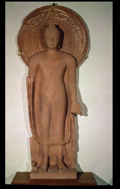 Stehender Buddha, aus Jamalpur von Indian School