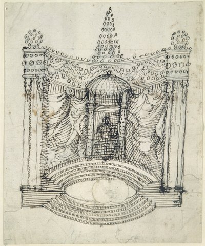 Ein Thron von Inigo Jones