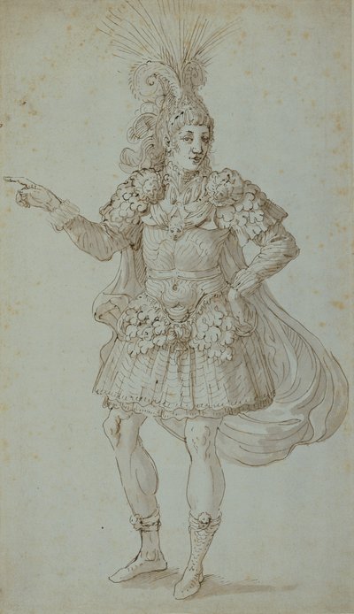 Kostüm des Maskenträgers von Inigo Jones