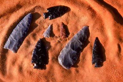 Anasazi Pfeilspitzen, New Mexico von Ira Block