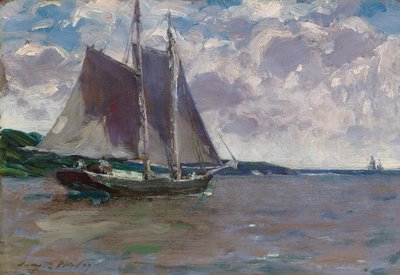 Auslaufend von Irving Ramsay Wiles