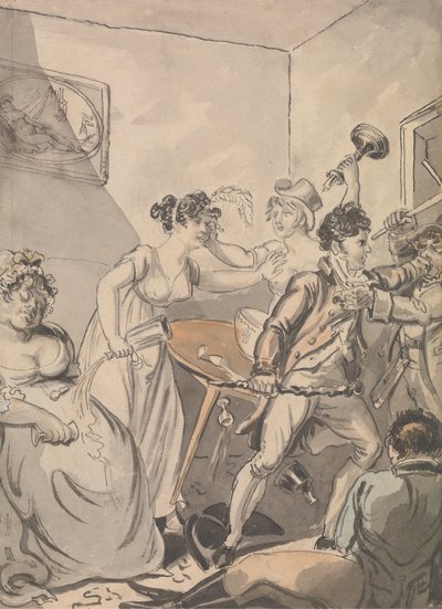 Die Flucht von Isaac Cruikshank