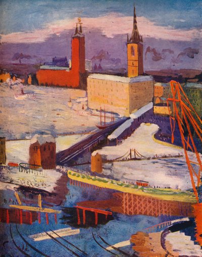 Stockholm, ca. 1933-1935 von Isaac Grünewald