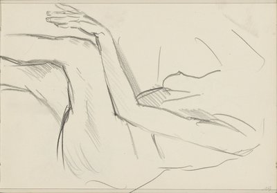 Sitzender weiblicher Akt von Isaac Israels