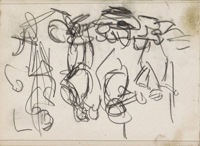 Stehende Figuren von Isaac Israels
