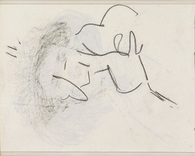 Studie, möglicherweise eine Figurenstudie von Isaac Israels