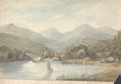 Blick auf den Fluss zwischen den Seen von Isaac Weld