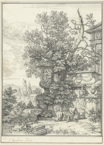 Klassizistische Landschaft von Isaac de Moucheron