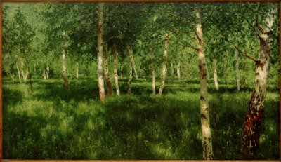 Birkenhain von Isaak Ilyich Levitan