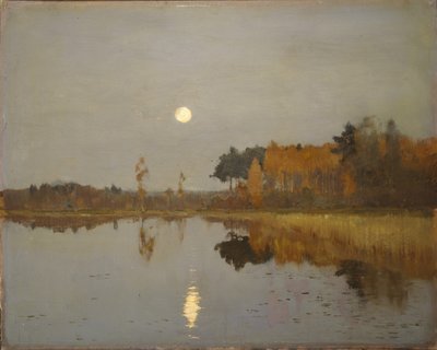 Dämmerung. Mond, 1899 von Isaak Ilyich Levitan