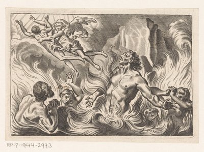 Rettung einer Seele aus dem Fegefeuer von Isabella Piccini