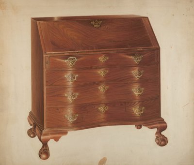 Schreibtisch von Isadore Goldberg