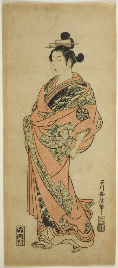 Der Schauspieler Nakamura Tomijuro I von Ishikawa Toyonobu
