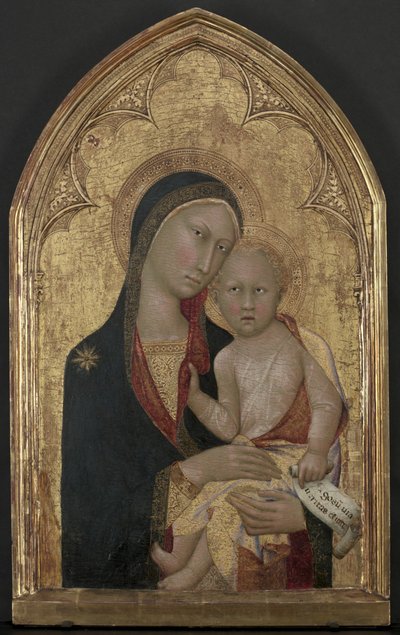 Madonna mit Kind von Israhel van Meckenem