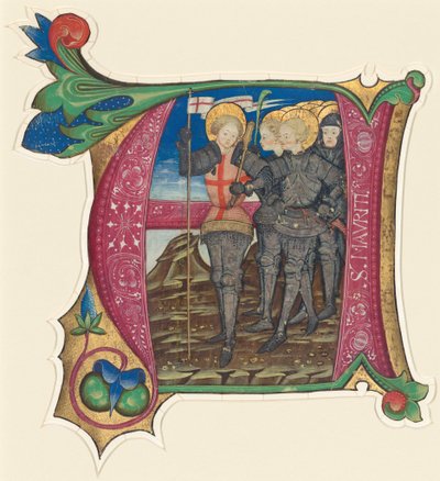 Heiliger Mauritius und die Thebaische Legion von Italian 15th Century