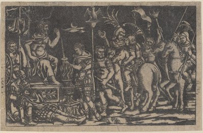 Mucius Scaevola von Italian 18th or 19th Century