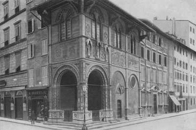 Florenz, Loggia del Bargello von Italian Photographer