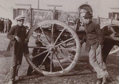Typischer sizilianischer Karren, 1920 von Italian Photographer
