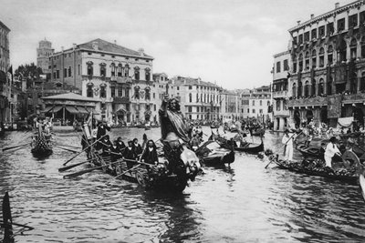 Venedig, Canal Grande im Fest von Italian Photographer