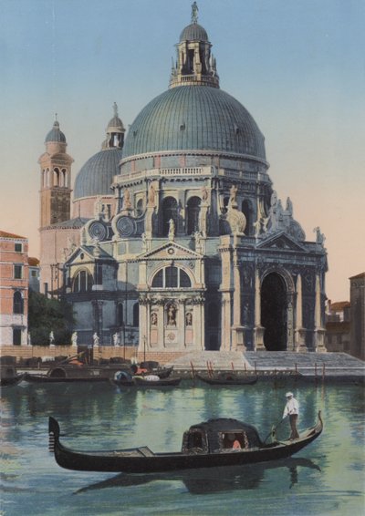 Venedig, Kirche der Gesundheit (farbiges Foto) von Italian Photographer