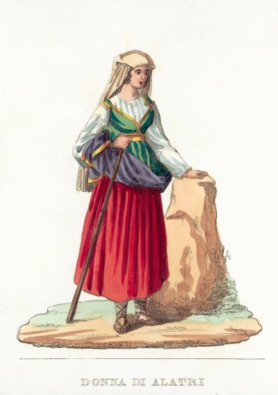 Donna Di Alatri von Italian School