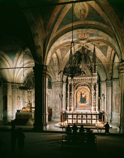 Innenansicht der Kirche von Italian School