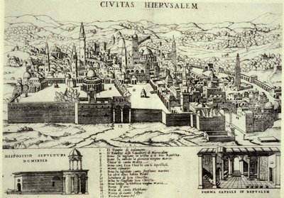 Jerusalem, 1581 von Italian School