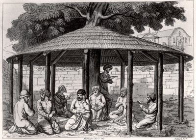 Persische Sufis, frühes 19. Jahrhundert von Italian School