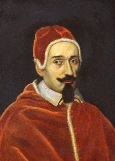 Porträt von Alexander VII im Alter von 57 Jahren von Italian School
