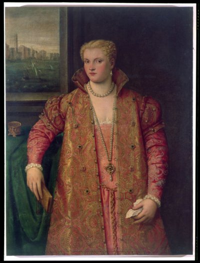 Porträt einer Frau, Venezianische Schule von Italian School