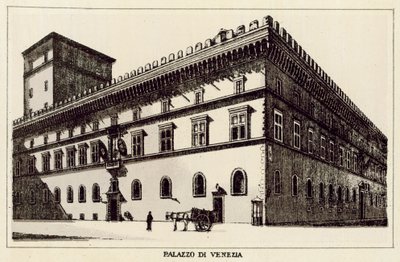 Rom: Palazzo di Venezia von Italian School