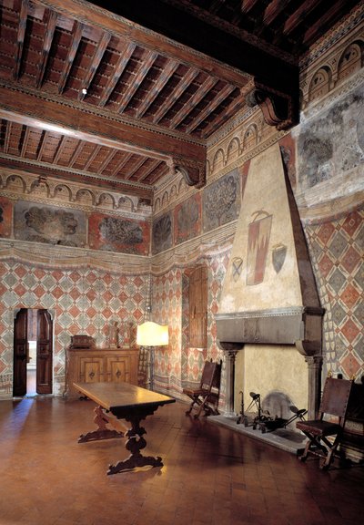 Zimmer der Papageien von Italian School