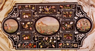 Tischplatte (Pietra Dura) von Italian School