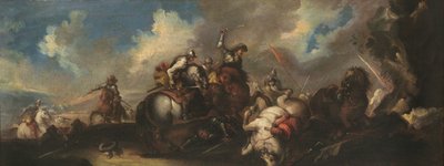 Die Schlacht der Kavaliere von Italian School