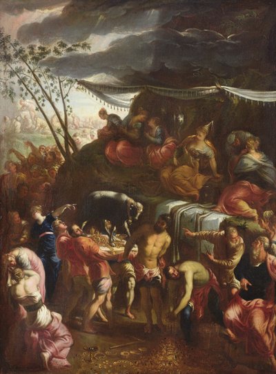 Das Goldene Kalb von Italian School