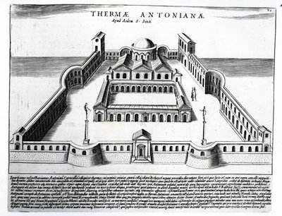 Thermae Antonianae von Italian School