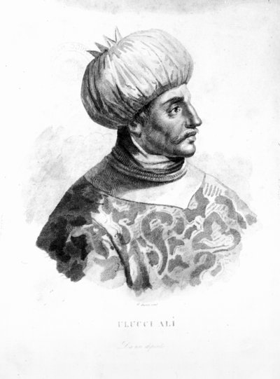 Ulucci Ali (gest. 1587) der türkische Pirat von Italian School