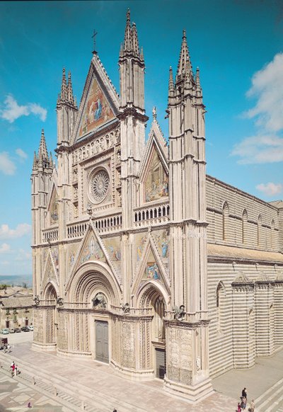 Ansicht der Fassade von Italian School