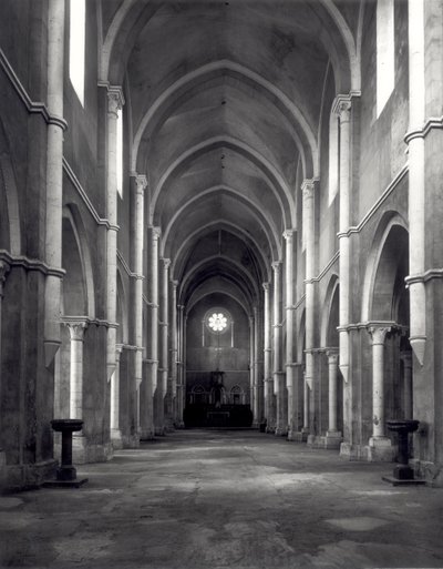 Ansicht des Kirchenschiffs von Italian School