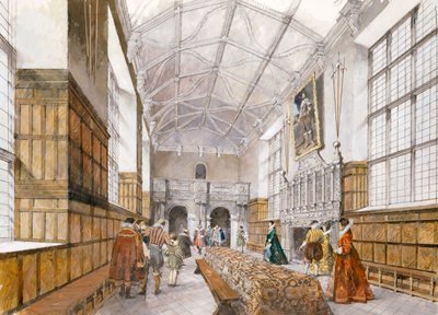 Kirby Hall, frühes 17. Jahrhundert, ca. 1990-2010 von Ivan Lapper