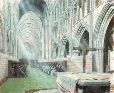 Waverley Abbey, 13. Jahrhundert, ca. 1990-2010 von Ivan Lapper