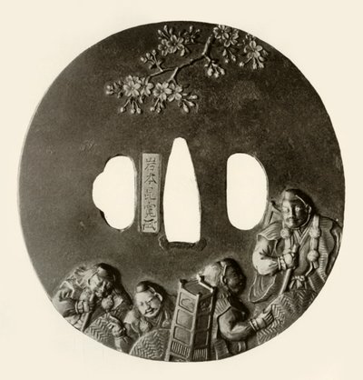 Die Flucht von Yoshitsune, um 1760-1800 von Iwamoto Konkwan