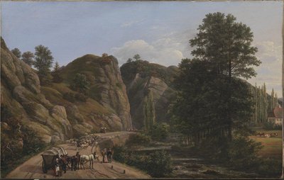 Plauenscher Grund in Dresden von Johan Christian Dahl