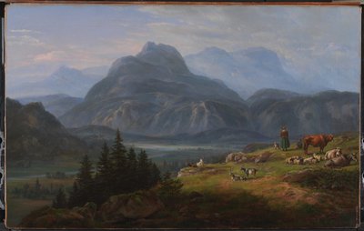 Das Etschtal bei Roveredo von Johan Christian Dahl